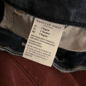 size 2 american eagle jeans